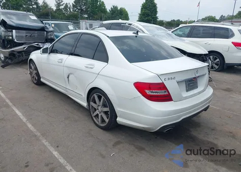 2013 Mercedes-Benz C 350 Sport from USA, damaged, VIN WDDGF5HB3DA751342